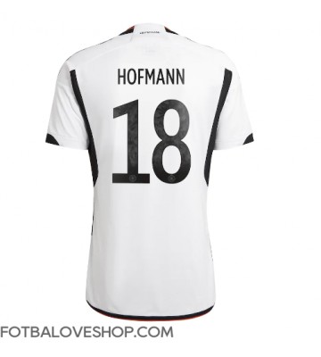 Německo Jonas Hofmann #18 Domácí Dres MS 2022 Krátký Rukáv