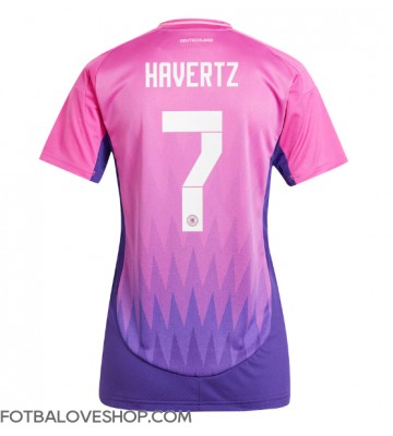 Německo Kai Havertz #7 Dámské Venkovní Dres ME 2024 Krátký Rukáv