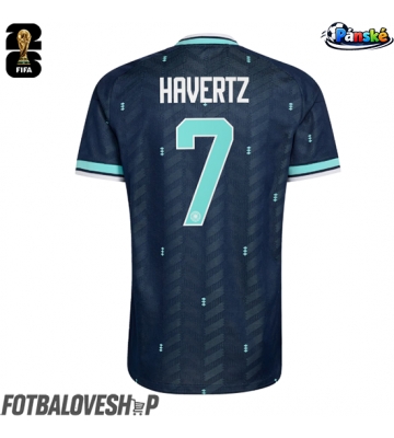 Německo Kai Havertz #7 Venkovní Dres MS 2026 Krátký Rukáv