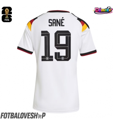 Německo Leroy Sane #19 Dámské Domácí Dres MS 2026 Krátký Rukáv