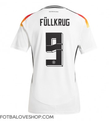 Německo Niclas Fullkrug #9 Dámské Domácí Dres ME 2024 Krátký Rukáv
