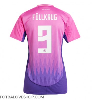 Německo Niclas Fullkrug #9 Dámské Venkovní Dres ME 2024 Krátký Rukáv