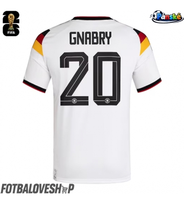 Německo Serge Gnabry #20 Domácí Dres MS 2026 Krátký Rukáv