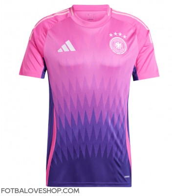 Německo Venkovní Dres ME 2024 Krátký Rukáv