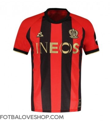 OGC Nice Domácí Dres 2024-25 Krátký Rukáv