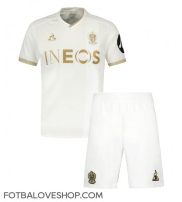 OGC Nice Dětské Venkovní Dres 2024-25 Krátký Rukáv (+ trenýrky)
