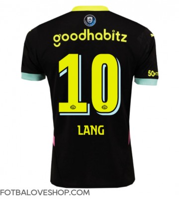 PSV Eindhoven Noa Lang #10 Venkovní Dres 2024-25 Krátký Rukáv