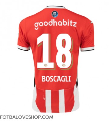 PSV Eindhoven Olivier Boscagli #18 Domácí Dres 2024-25 Krátký Rukáv