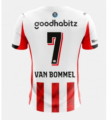 PSV Eindhoven Ruben van Bommel #7 Domácí Dres 2025-26 Krátký Rukáv