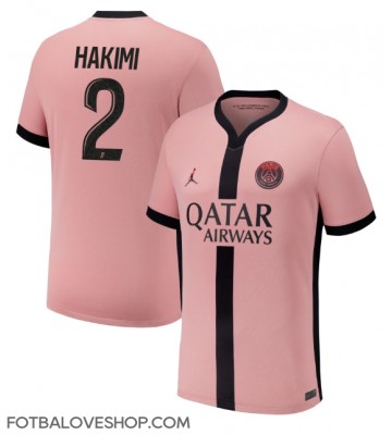 Paris Saint-Germain Achraf Hakimi #2 Alternativní Dres 2024-25 Krátký Rukáv