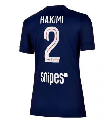 Paris Saint-Germain Achraf Hakimi #2 Dámské Domácí Dres 2025-26 Krátký Rukáv