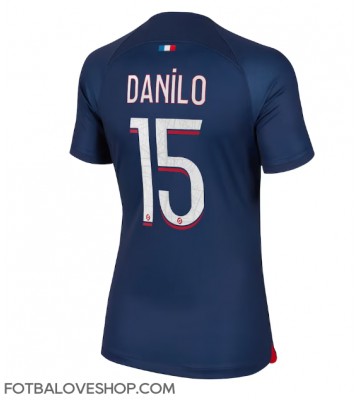 Paris Saint-Germain Danilo Pereira #15 Dámské Domácí Dres 2023-24 Krátký Rukáv