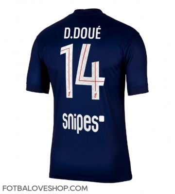Paris Saint-Germain Desire Doue #14 Domácí Dres 2025-26 Krátký Rukáv