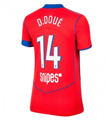 Paris Saint-Germain Desire Doue #14 Dámské Alternativní Dres 2025-26 Krátký Rukáv
