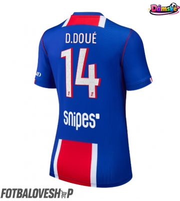Paris Saint-Germain Desire Doue #14 Dámské Domácí Dres 2026-27 Krátký Rukáv
