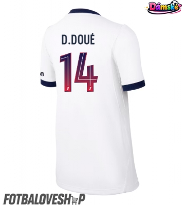 Paris Saint-Germain Desire Doue #14 Dámské Venkovní Dres 2026-27 Krátký Rukáv