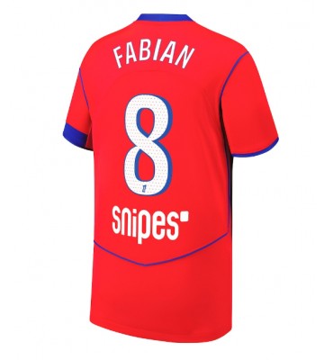 Paris Saint-Germain Fabian Ruiz #8 Alternativní Dres 2025-26 Krátký Rukáv