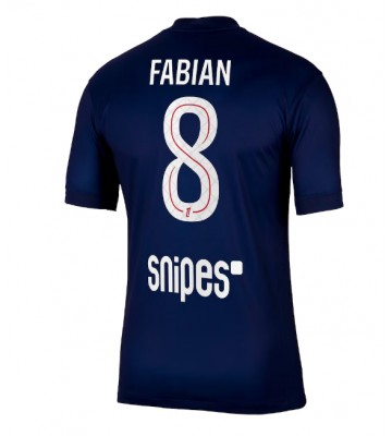 Paris Saint-Germain Fabian Ruiz #8 Domácí Dres 2025-26 Krátký Rukáv