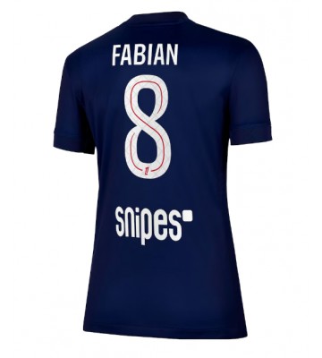 Paris Saint-Germain Fabian Ruiz #8 Dámské Domácí Dres 2025-26 Krátký Rukáv