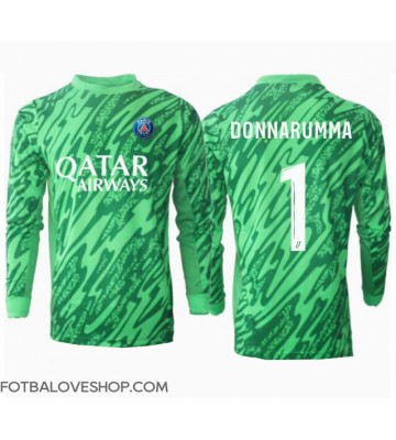 Paris Saint-Germain Gianluigi Donnarumma #1 Brankářské Domácí Dres 2024-25 Dlouhý Rukáv