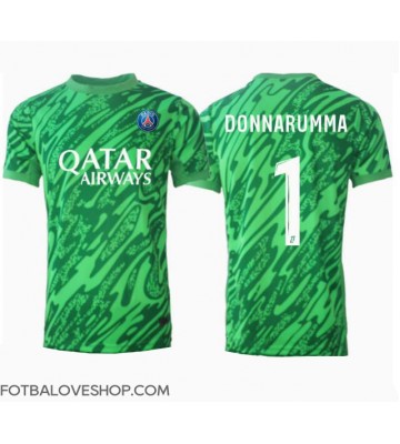 Paris Saint-Germain Gianluigi Donnarumma #1 Brankářské Domácí Dres 2024-25 Krátký Rukáv