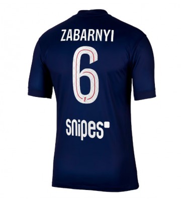 Paris Saint-Germain Illia Zabarnyi #6 Domácí Dres 2025-26 Krátký Rukáv