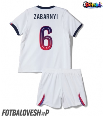 Paris Saint-Germain Ilya Zabarnyi #6 Dětské Venkovní Dres 2026-27 Krátký Rukáv (+ trenýrky)