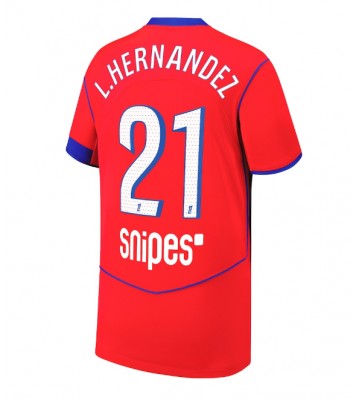 Paris Saint-Germain Lucas Hernandez #21 Alternativní Dres 2025-26 Krátký Rukáv