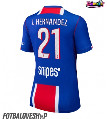 Paris Saint-Germain Lucas Hernandez #21 Dámské Domácí Dres 2026-27 Krátký Rukáv