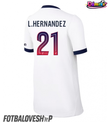 Paris Saint-Germain Lucas Hernandez #21 Dámské Venkovní Dres 2026-27 Krátký Rukáv