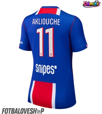 Paris Saint-Germain Maghnes Akliouche #11 Dámské Domácí Dres 2026-27 Krátký Rukáv