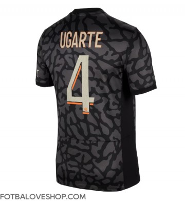 Paris Saint-Germain Manuel Ugarte #4 Alternativní Dres 2023-24 Krátký Rukáv