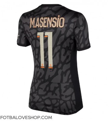Paris Saint-Germain Marco Asensio #11 Dámské Alternativní Dres 2023-24 Krátký Rukáv