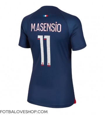 Paris Saint-Germain Marco Asensio #11 Dámské Domácí Dres 2023-24 Krátký Rukáv
