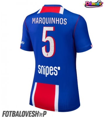 Paris Saint-Germain Marquinhos #5 Dámské Domácí Dres 2026-27 Krátký Rukáv
