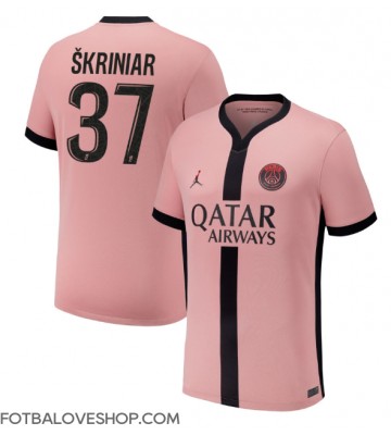 Paris Saint-Germain Milan Skriniar #37 Alternativní Dres 2024-25 Krátký Rukáv