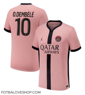 Paris Saint-Germain Ousmane Dembele #10 Alternativní Dres 2024-25 Krátký Rukáv