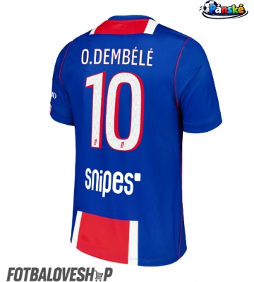 Paris Saint-Germain Ousmane Dembele #10 Domácí Dres 2026-27 Krátký Rukáv