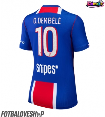 Paris Saint-Germain Ousmane Dembele #10 Dámské Domácí Dres 2026-27 Krátký Rukáv