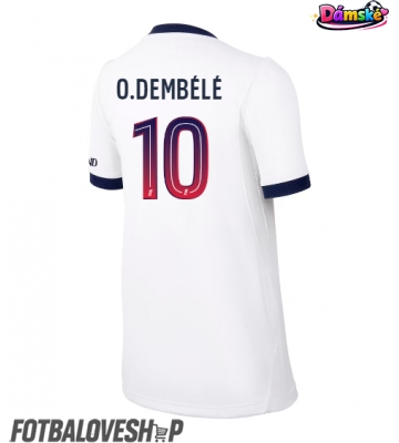 Paris Saint-Germain Ousmane Dembele #10 Dámské Venkovní Dres 2026-27 Krátký Rukáv