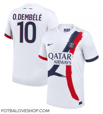 Paris Saint-Germain Ousmane Dembele #10 Venkovní Dres 2024-25 Krátký Rukáv