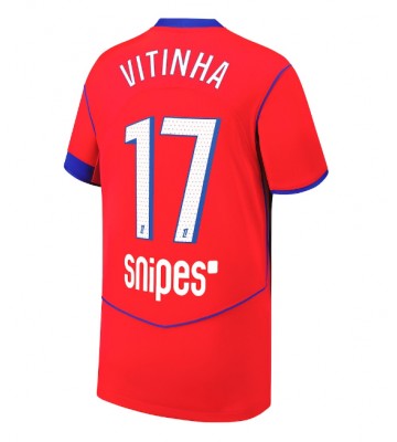 Paris Saint-Germain Vitinha #17 Alternativní Dres 2025-26 Krátký Rukáv