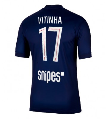 Paris Saint-Germain Vitinha #17 Domácí Dres 2025-26 Krátký Rukáv
