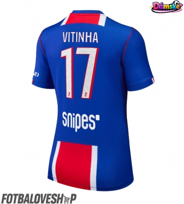 Paris Saint-Germain Vitinha #17 Dámské Domácí Dres 2026-27 Krátký Rukáv