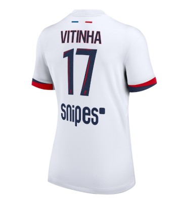 Paris Saint-Germain Vitinha #17 Dámské Venkovní Dres 2025-26 Krátký Rukáv