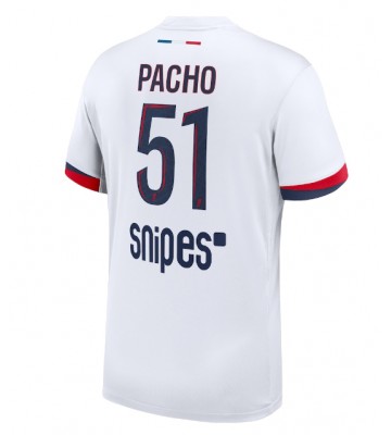 Paris Saint-Germain Willian Pacho #51 Venkovní Dres 2025-26 Krátký Rukáv