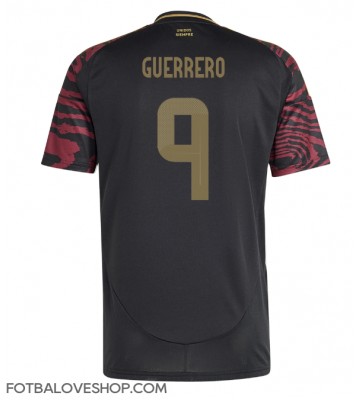 Peru Paolo Guerrero #9 Venkovní Dres Copa America 2024 Krátký Rukáv