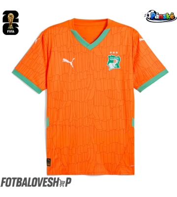 Pobřeží slonoviny Domácí Dres MS 2026 Krátký Rukáv