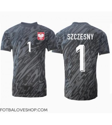 Polsko Wojciech Szczesny #1 Brankářské Venkovní Dres ME 2024 Krátký Rukáv