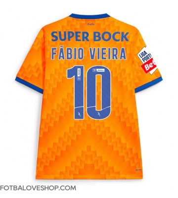 Porto Fabio Vieira #10 Venkovní Dres 2024-25 Krátký Rukáv